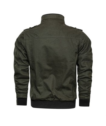 Veste Militaire Homme Cintrée Véritable concentré