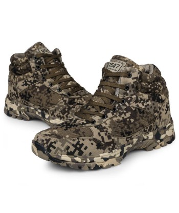 Chaussures Militaires Digital Desert Camo brillant des détails fins