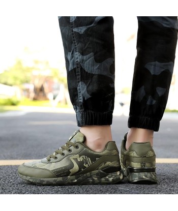 Chaussures Militaires Green Camo basket pas cher