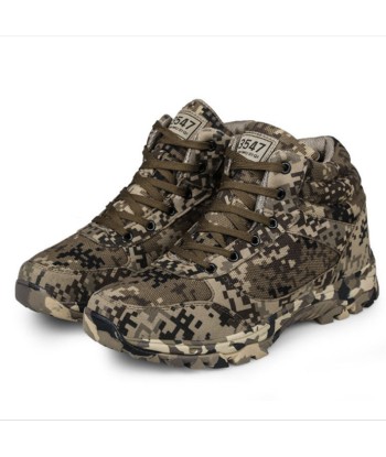 Chaussures Militaires Digital Desert Camo brillant des détails fins