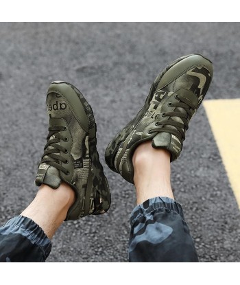 Chaussures Militaires Green Camo basket pas cher