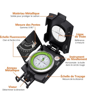 Boussole militaire professionnelle la chaussure