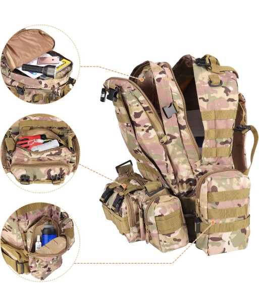 Sac à Dos Tactique Militaire 55L vente chaude votre 