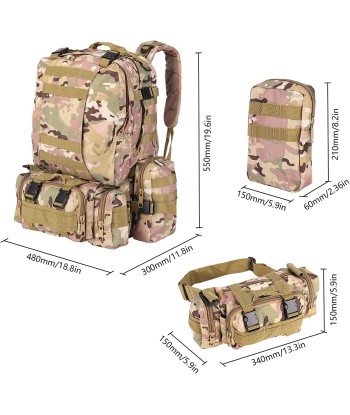 Sac à Dos Tactique Militaire 55L vente chaude votre 