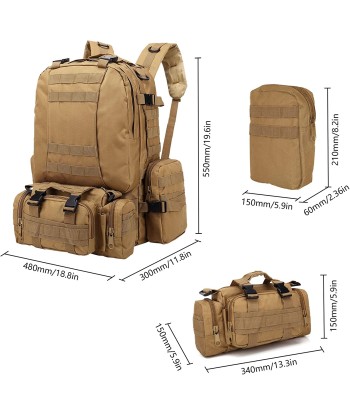 Sac à Dos Tactique Militaire 55L vente chaude votre 