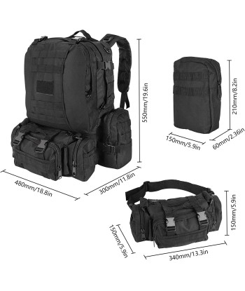 Sac à Dos Tactique Militaire 55L vente chaude votre 