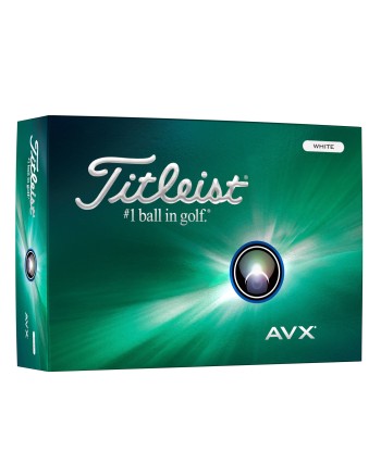 Titleist Balles AVX 2024 (boite de 12) français