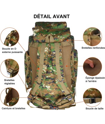 Sac à Dos de Militaire 80L JUSQU'A -70%! 