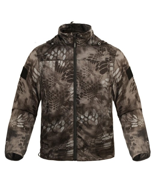 Veste softshell avec velcro camouflage serpent Venez découvrir notre 