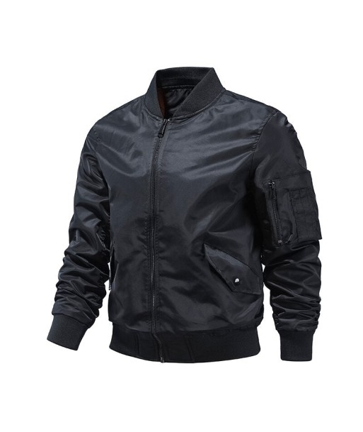 Bombers Noir militaire style veste Paris Déstockage Promo