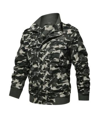 Veste homme style militaire de technologie