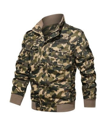 Veste homme style militaire de technologie