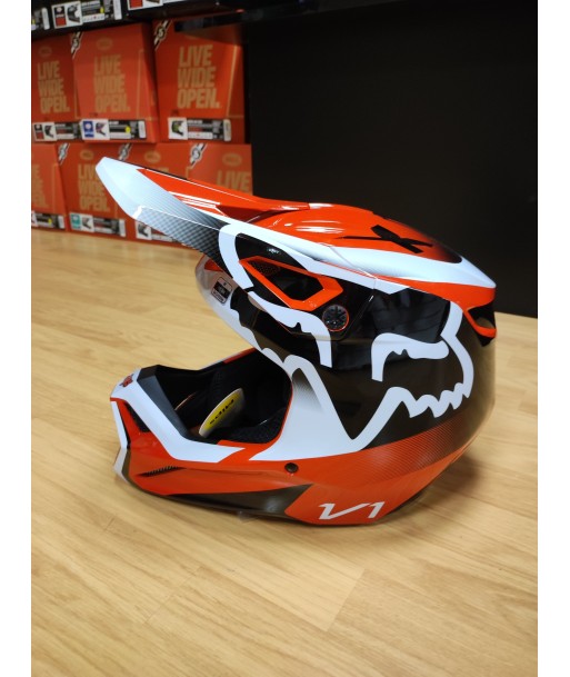 Casque motocross Fox Racing V1 Leed de votre