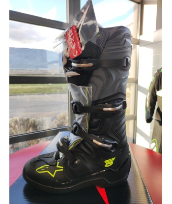 ALPINESTARS - Bottes Tech 5 Noir / Gris / Jaune fluo Comparez et commandez 