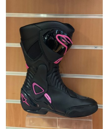 Alpinestars- Stella smx-6 noir rose s'inspire de l'anatomie humaine