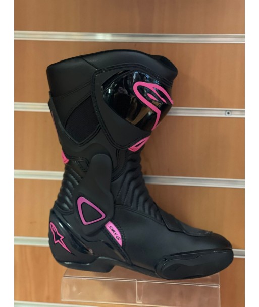 Alpinestars- Stella smx-6 noir rose s'inspire de l'anatomie humaine