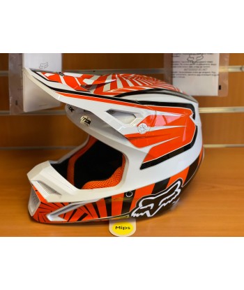 Casque Motocross Fox V1 Goat 2023 les ctes