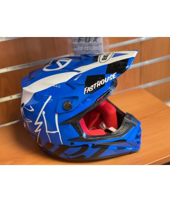 Casque Cross BELL Moto-9 FLEX FASTHOUSE DID 20 Bleu /Blanc Les magasins à Paris et en Île-de-France