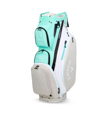 Callaway Sac Chariot ORG 14 Aqua White Silver Heather est présent 