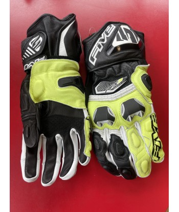 FIVE - Gants RFX3 Noir / Jaune fluo / Blanc pas cher 