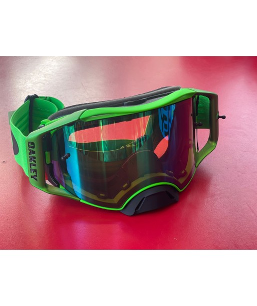 Masque Motocross Oakley Airbrake vert écran Prizm Paris Déstockage Promo