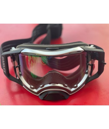 Masque cross Oakley Airbrake Noir /Gun metal écran clair d'Europe débarque