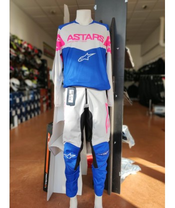 Alpinestars Fluid Tripple Motocross - Blue / Fluo Pink shop