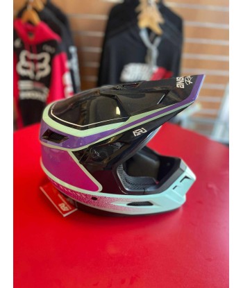 Casque Anwer racing AR1 purple / hot pink Par le système avancé 