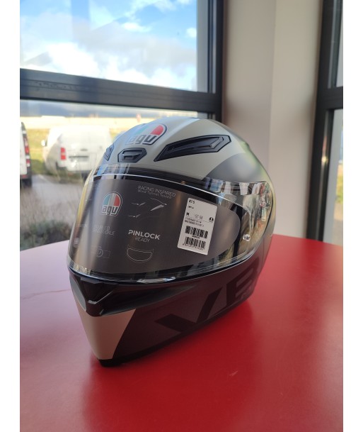 AGV - Casque K1 S Limit 46 Gris / Noir en stock