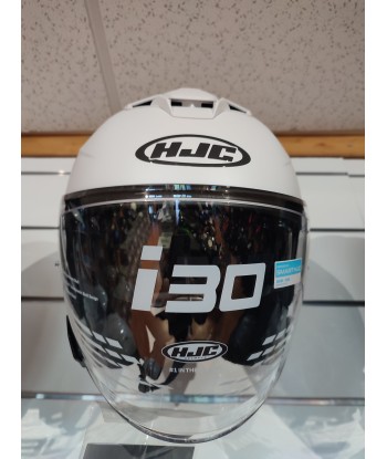 Casque HJC I30 Semi Flat Pearl White pas cher chine