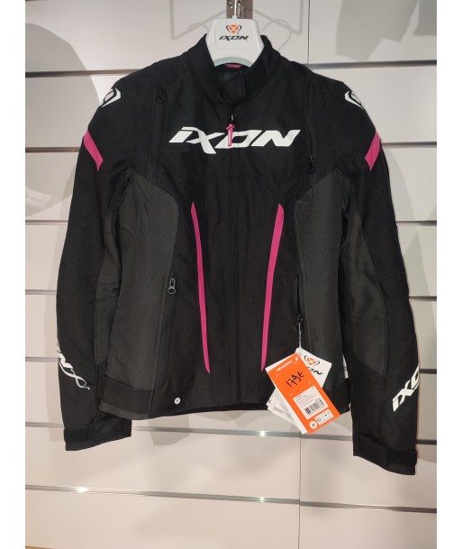 Blouson moto Ixon Striker Lady Black Anthracite Fushia CE Toutes les collections ici