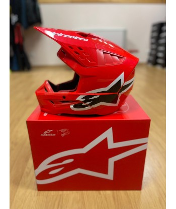 ALPINESTARS - Casque S-M5 Corp Rouge / Brillant Comparez et commandez 