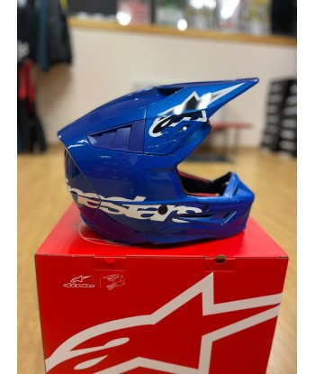 Casque Alpinestars SM5 Helmet 2024 Corp blue glossy Comment ça marche