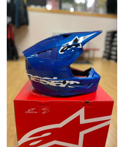 Casque Alpinestars SM5 Helmet 2024 Corp blue glossy Comment ça marche