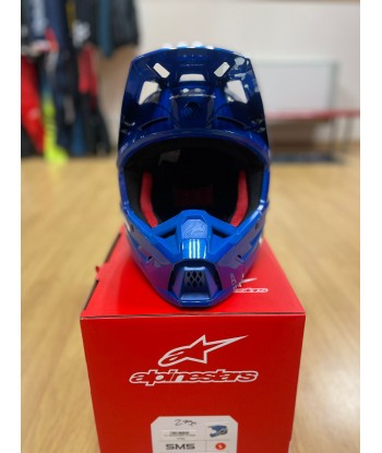 Casque Alpinestars SM5 Helmet 2024 Corp blue glossy Comment ça marche