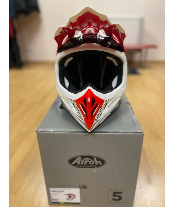 CASQUE CROSS AIROH AVIATOR ACE 2 ENGINE ROUGE BRILLANT Les magasins à Paris et en Île-de-France