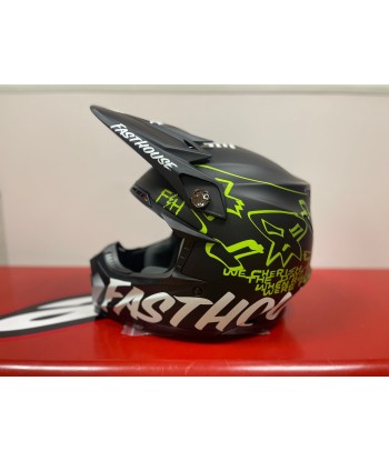 CASQUE CROSS BELL MOTO-9S FLEX FASTHOUSE MC CORE 2023 - NOIR de technologie