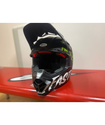 CASQUE CROSS BELL MOTO-9S FLEX FASTHOUSE MC CORE 2023 - NOIR de technologie