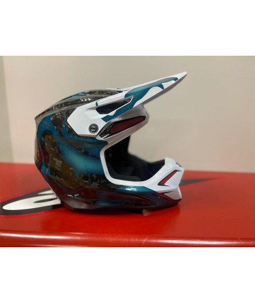 CASQUE CROSS FOX V3 RS WITHERED MULTICOLORE s'inspire de l'anatomie humaine