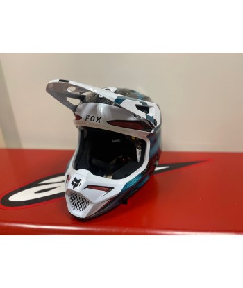 CASQUE CROSS FOX V3 RS WITHERED MULTICOLORE s'inspire de l'anatomie humaine