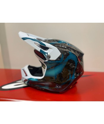 CASQUE CROSS FOX V3 RS WITHERED MULTICOLORE s'inspire de l'anatomie humaine