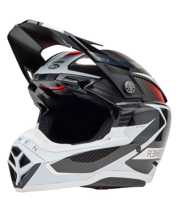 Casque BELL Moto-10 Spherical Mips - Fasthouse Renen Raycon Matte Gloss Black/White est présent 