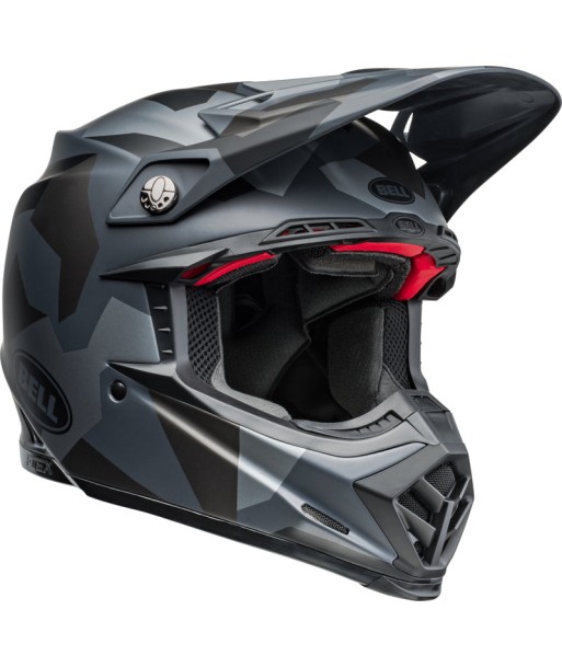 Casque BELL Moto-9S Flex - Rover Matte Gray Camo gris hantent personnes