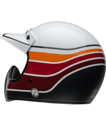 Casque BELL Moto-3 - RSD Saddleback Satin/Gloss White/Black votre restaurant rapide dans 