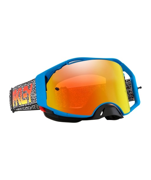 Masque OAKLEY Airbrake MX - Blue Crackle écran Fire Iridium de votre