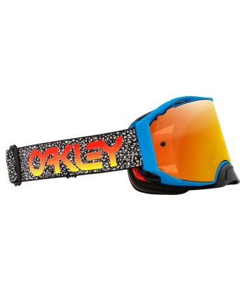 Masque OAKLEY Airbrake MX - Blue Crackle écran Fire Iridium de votre