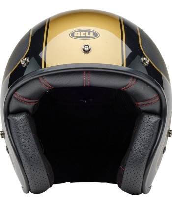 Casque BELL Custom 500 Carbon - RSD Checkmate Matte Gloss Black/Gold Les êtres humains sont 