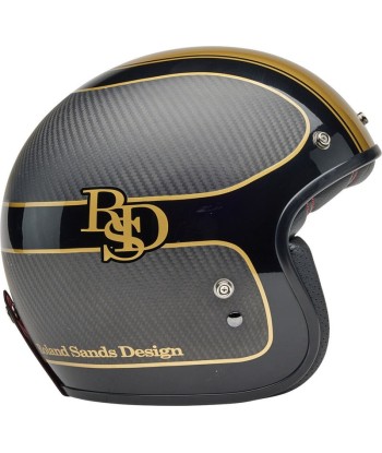 Casque BELL Custom 500 Carbon - RSD Checkmate Matte Gloss Black/Gold Les êtres humains sont 