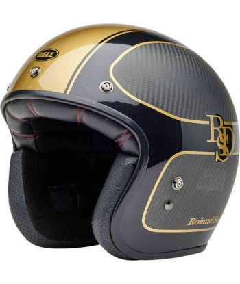 Casque BELL Custom 500 Carbon - RSD Checkmate Matte Gloss Black/Gold Les êtres humains sont 