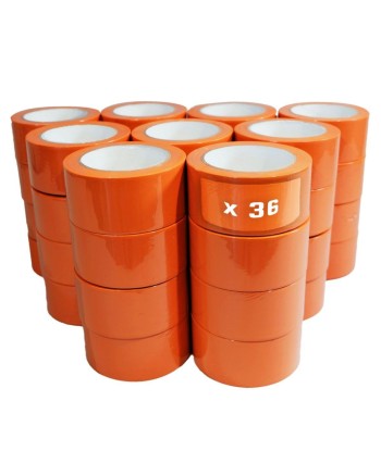 Adhesif pvc orange - carton de 36 de France